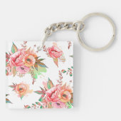 lente Bloem Sleutelhanger (Achterkant)