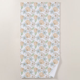 lente bloem strandhanddoek strandlaken