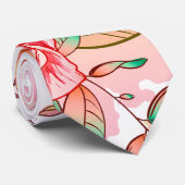 lente Bloem Stropdas (Opgerold)