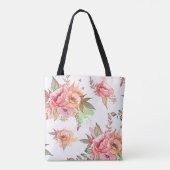 lente Bloem Tote Bag (Achterkant)