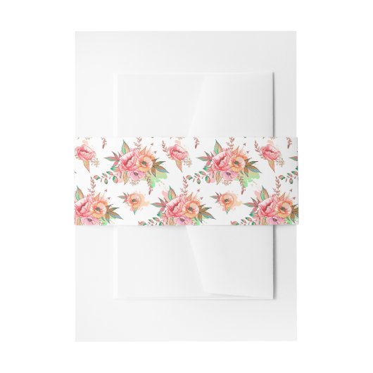 lente Bloem Uitnodigingen Wikkel (Voorkant Voorbeeld)