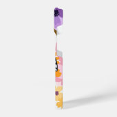 Lente Bloem Vlinder Ontwerp  iPhone Hoesje (Linkerkant)