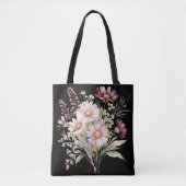 Lente Bloemachtige Bruiloft Tote Bag (Voorkant)