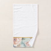  LENTE BLOEMBLAUW BADKAMER HANDDOEK SET (Handdoek)