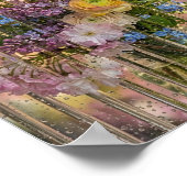 Lente Bloemboeket Poster (Hoek)