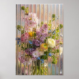 Lente Bloemboeket Poster