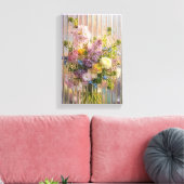 Lente Bloemboeket Poster Canvas Afdruk (Insitu (Woonkamer))