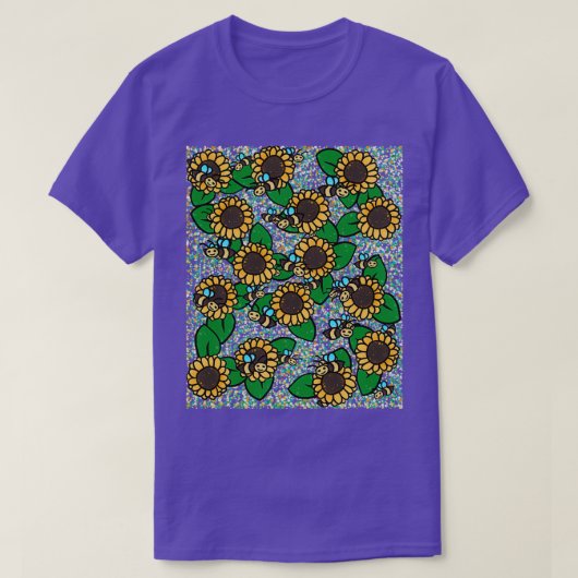 Lente bloemen 2 t-shirt (Design voorkant)