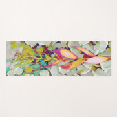 Lente Bloemen Abstract ontwerp Yogamat (Voorkant (horizontaal))