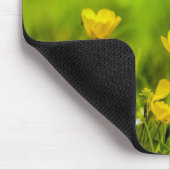 Lente Bloemen Achtergrond Muismat (Hoek)