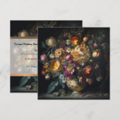 Lente Bloemen Arrangement Huwelijksuitnodiging Kaart (Voorkant / Achterkant)