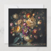 Lente Bloemen Arrangement Huwelijksuitnodiging Kaart (Voorkant)