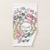 Lente Bloemen Bad Handdoek (Handdoek)