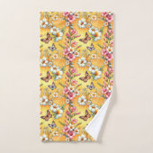 Lente Bloemen  Bad Handdoek (Handdoek)