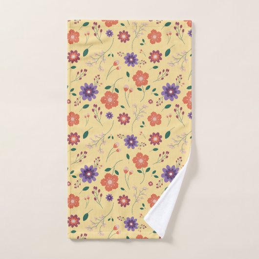 Lente Bloemen Badhanddoek Set Bad Handdoek (Handdoek)