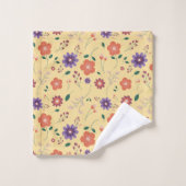 Lente Bloemen Badhanddoek Set Bad Handdoek (Wasdoekje)