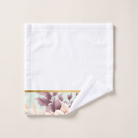 LENTE BLOEMEN BADKAMER HANDDOEK SET (Wasdoekje)