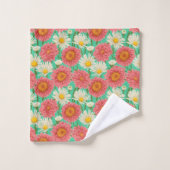 Lente Bloemen Badkamer Handdoek Set (Wasdoekje)
