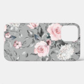 Lente bloemen bladeren hand getrokken Case-Mate iPhone case (Achterkant (horizontaal))
