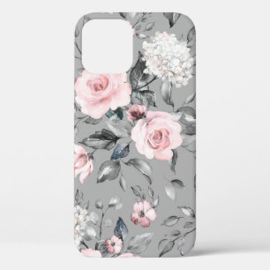 Lente bloemen bladeren hand getrokken Case-Mate iPhone case