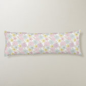 lente bloemen body kussen (Achterkant)