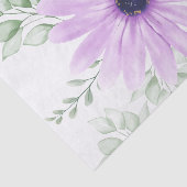 Lente Bloemen Botanisch Patroon Kleurrijk Tissuepapier (Detail)