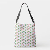 Lente Bloemen  Crossbody Tas (Achterkant)