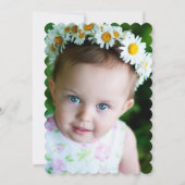 Lente Bloemen Cupcake 2e Verjaardagsfeest Uitnodig Kaart (Achterkant)