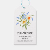 Lente Bloemen Dank u Cadeau Label Cadeaulabel (Voorkant)