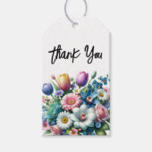 Lente Bloemen Dank u Labels Cadeaulabel (Voorkant)