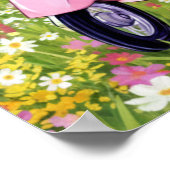 Lente Bloemen Design Poster (Hoek)