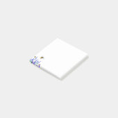 Lente Bloemen en Bijen Sticky Notes (Schuin)