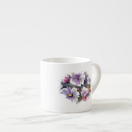 LENTE BLOEMEN ESPRESSO KOP (Voorkant rechts)