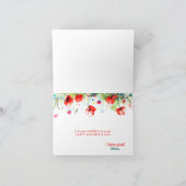 Lente bloemen Gelukkige Moederdag Beste moeders Te Kaart (Binnen)