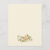 Lente Bloemen Guess The Babyvoeding Spelkaarten (Achterkant)