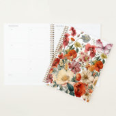 Lente Bloemen In Bloei Met Vlinders Planner (Display)
