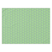 Lente bloemen in Chinoiserie potten groen Tafelkleed (Voorkant (Horizontaal))