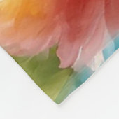 Lente Bloemen in de stijl van het impressionisme Fleece Deken (Hoek)