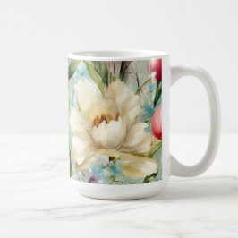 Lente Bloemen in de stijl van het impressionisme Koffiemok