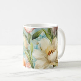 Lente Bloemen in de stijl van het impressionisme Koffiemok