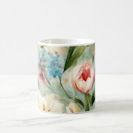 Lente Bloemen in de stijl van het impressionisme Koffiemok