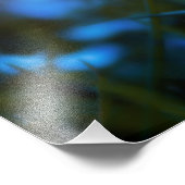 Lente bloemen in het veld foto afdruk (Hoek)