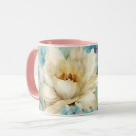 Lente Bloemen in Impressionistische Stijl Mok