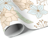 lente bloemen inpakpapier (Rol Hoek)