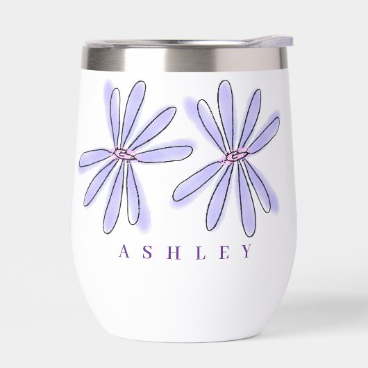 Lente Bloemen Lavendel Paarse (Links)