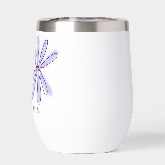 Lente Bloemen Lavendel Paarse (Achterkant)