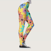 Lente Bloemen Leggings (Rechts)