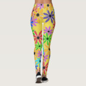 Lente Bloemen Leggings (Achterkant)