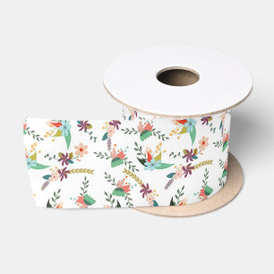 lente bloemen lint