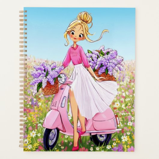 Lente Bloemen Ontwerp Planner (Voorkant)